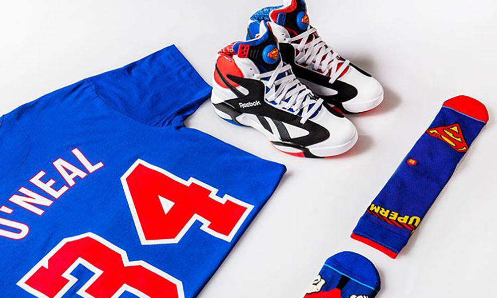 Mitchell & Ness x Reebok 打造 Shaq Attacked 全新 “Superman” 联乘系列