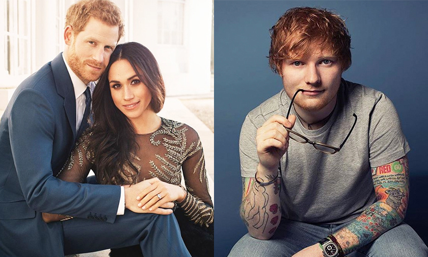 传闻 Ed Sheeran 将为哈利王子婚礼担任表演嘉宾