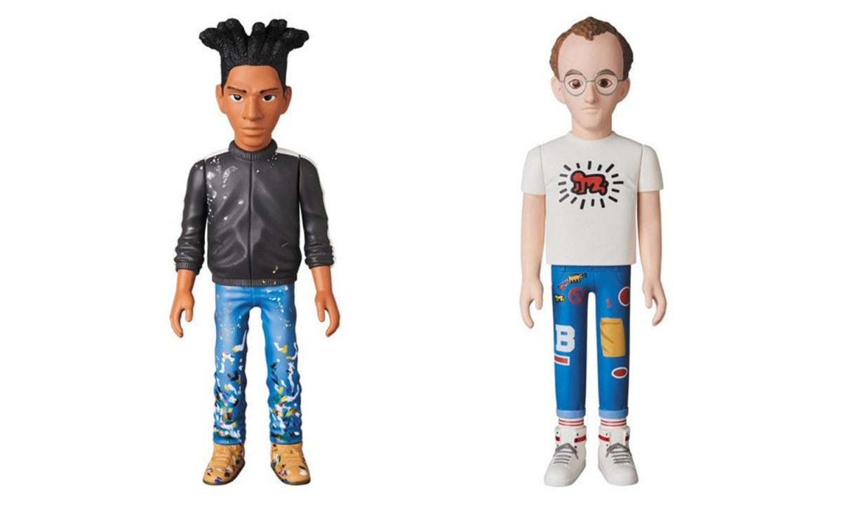 MEDICOM TOY 打造 Keith Haring & Jean-Michel Basquiat 玩偶