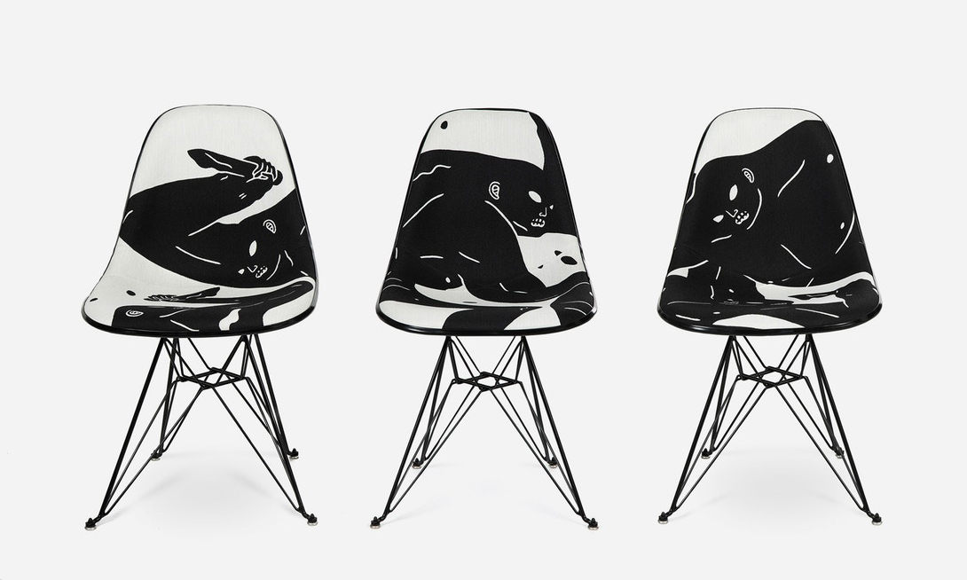 街头艺术家 Cleon Peterson 携手 Modernica 发布贝壳椅