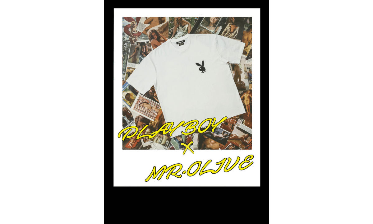 MR.OLIVE x PLAYBOY 首次合作发布联名 T 恤