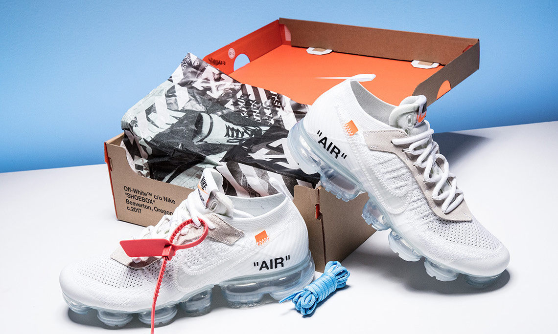 近赏 Virgil Abloh x NikeLab Air VaporMax 2018 白色款