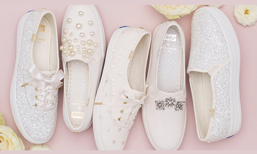 穿球鞋结婚？Keds x KATE SPADE 给爱美的新娘提供另一种选择