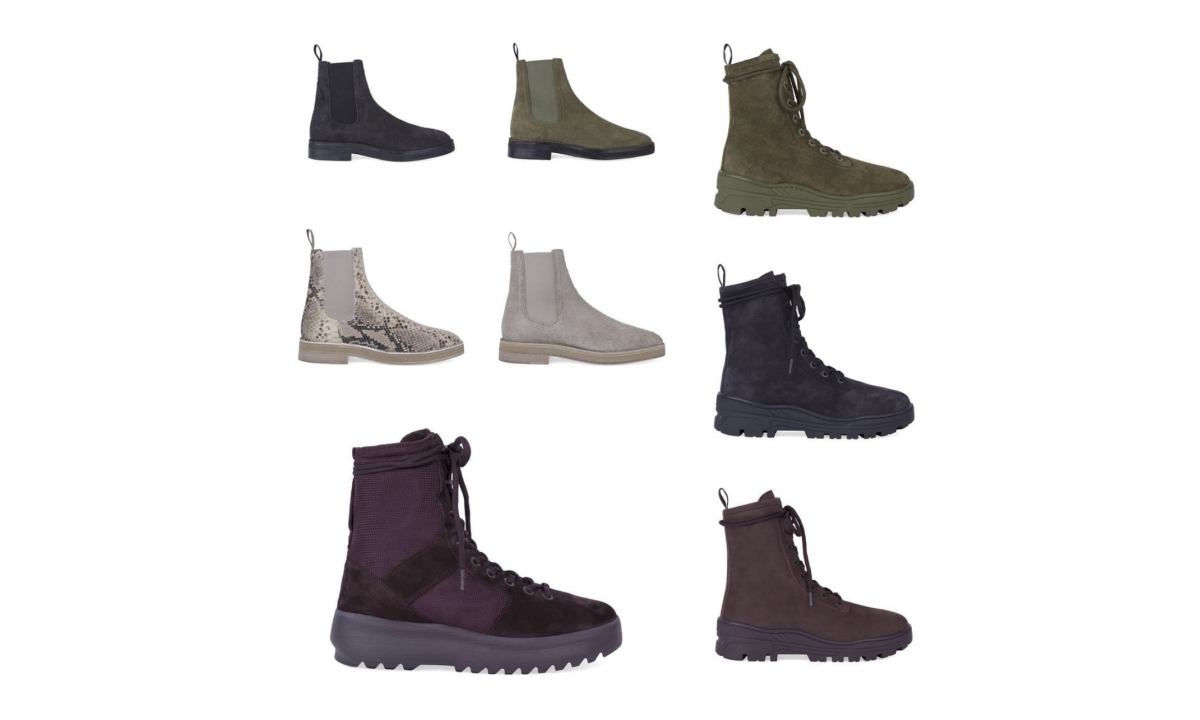 YEEZY SEASON 6 一系列全新鞋款在官网正式开启发售