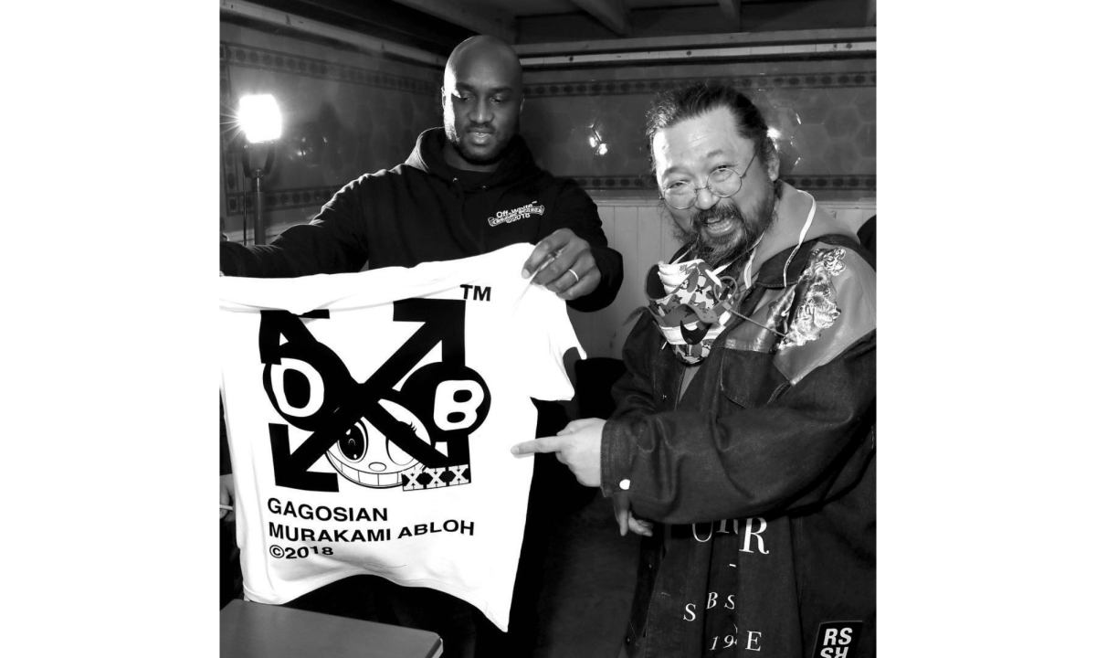 限量 400 件，村上隆 x Virgil Abloh 联名 T-Shirt 今日在伦敦发售