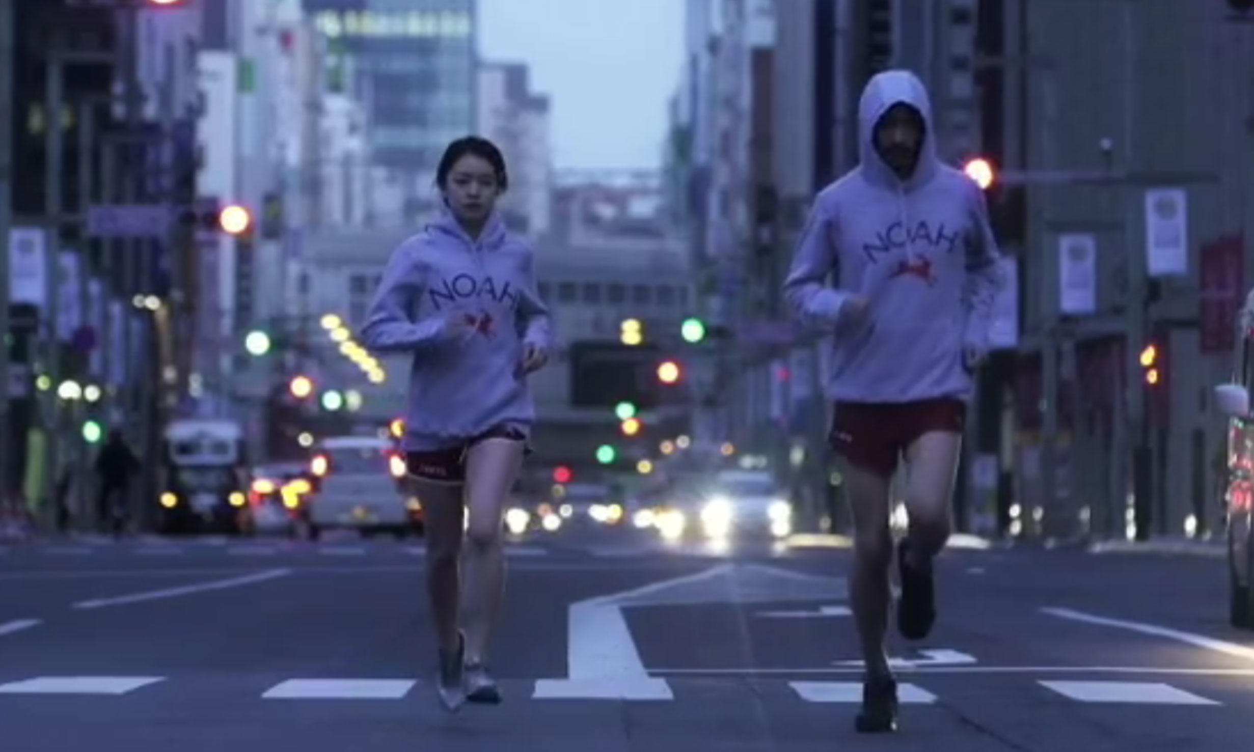 助力东京马拉松，NOAH 发布视频造型特辑