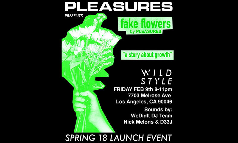 PLEASURES 2018 春季新品即将登陆