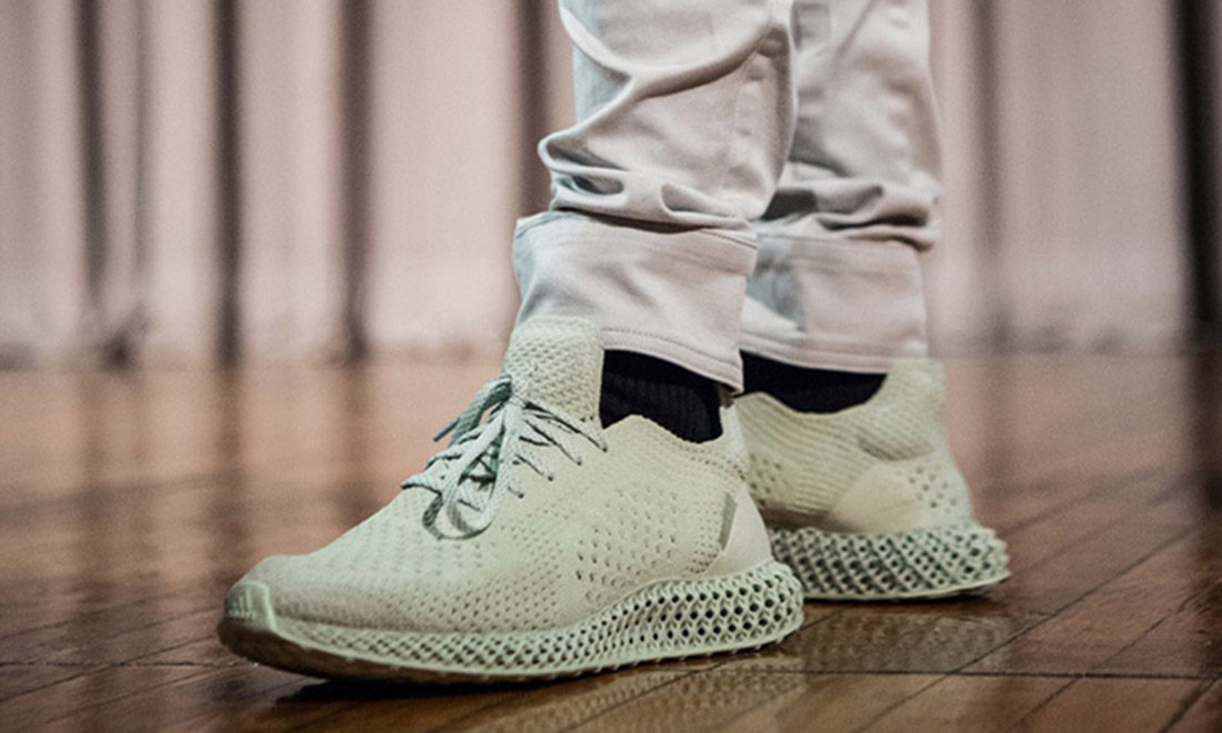Daniel Arsham 上脚联名款 adidas Futurecraft 4D