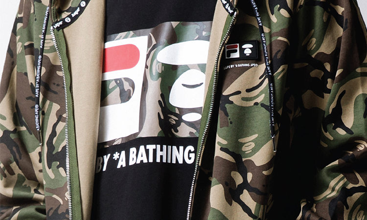 AAPE BY A BATHING APE® x FILA 发售信息完整公开