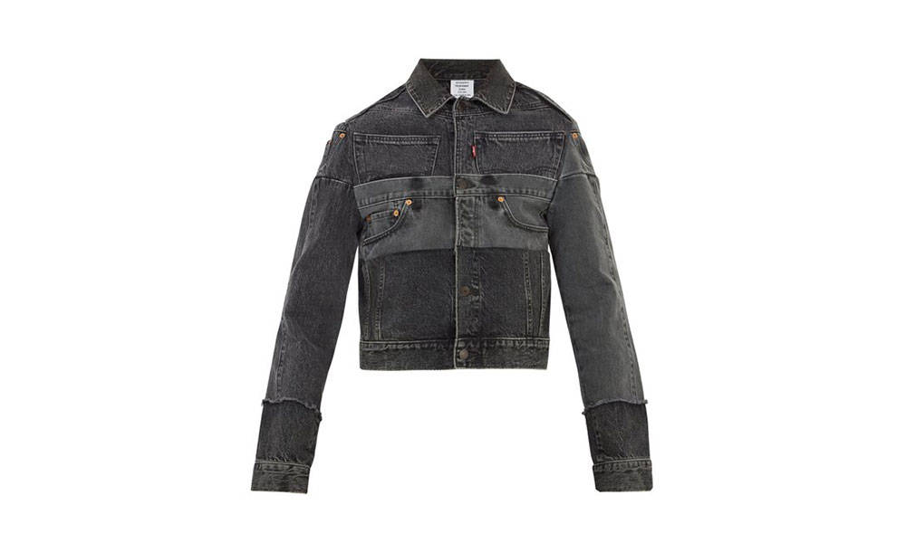 VETEMENTS  x Levi’s 2018 春夏 Reworked Denim Jacket 已经可以买到了