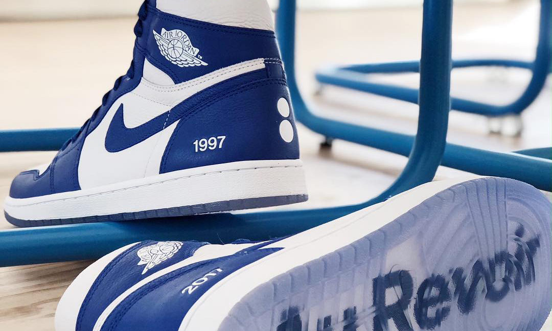 珍贵的结业礼物，Jordan Brand 送给 colette 一双别注 Air Jordan I