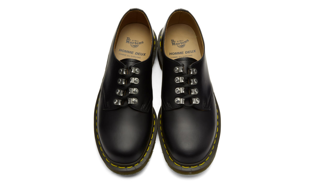 CdG HOMME DEUX 联手 Dr. Martens 打造高品质联名