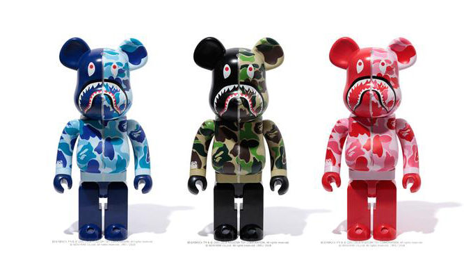 A BATHING APE® x BE@RBRICK 全新联名系列即将登场