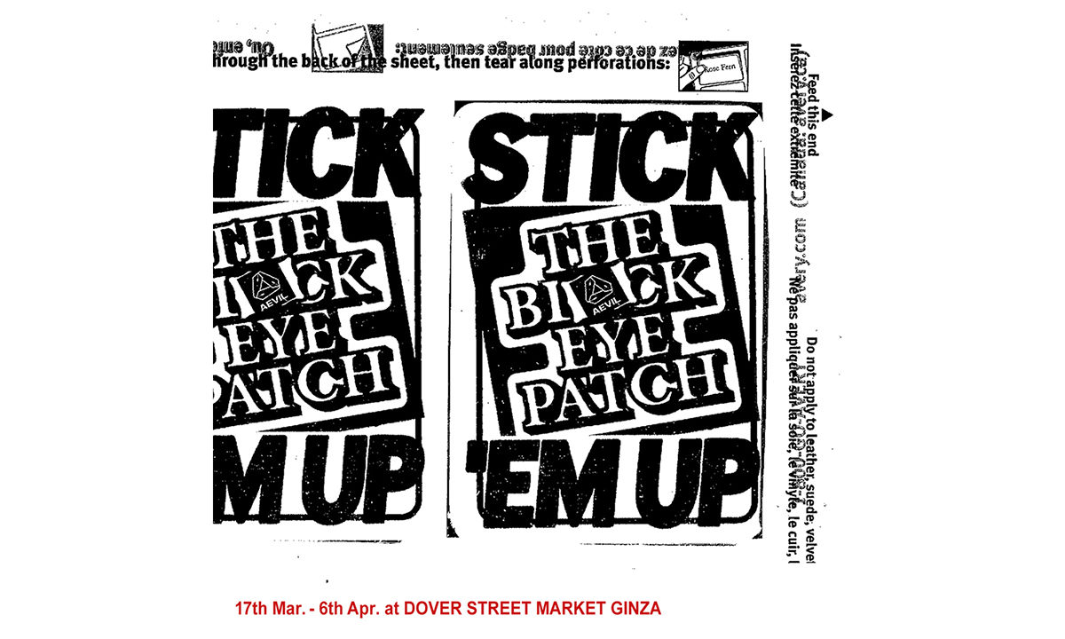 街头品牌 BlackEyePatch 于 DSM GINZA 开设期间限定店