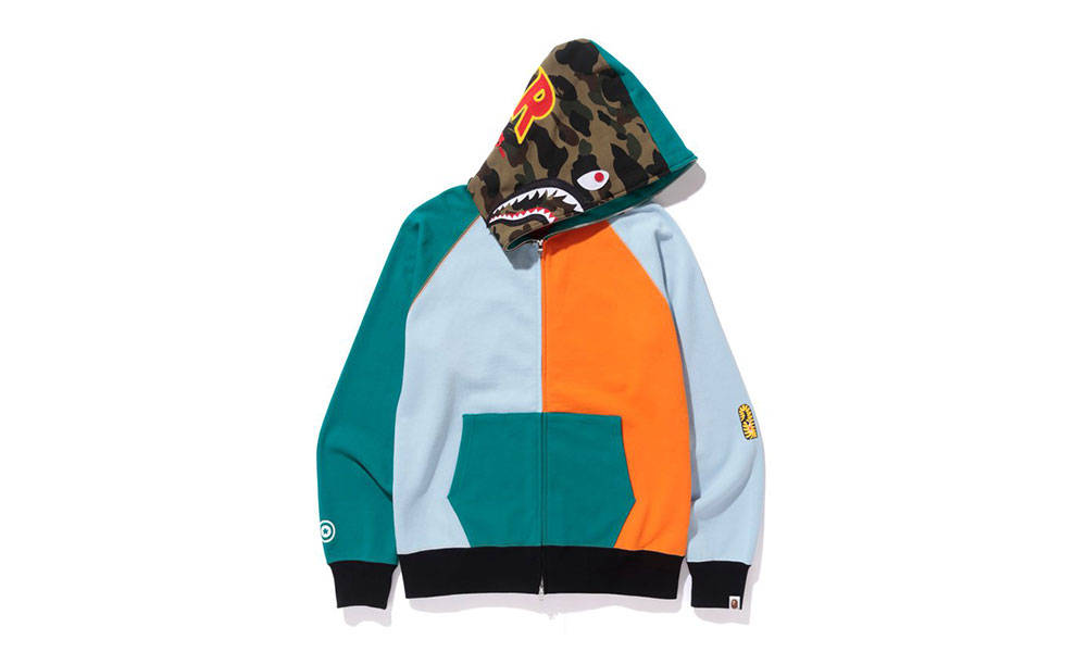A BATHING APE® 即将发售 MULTI SHARK FULL ZIP HOODIE 系列