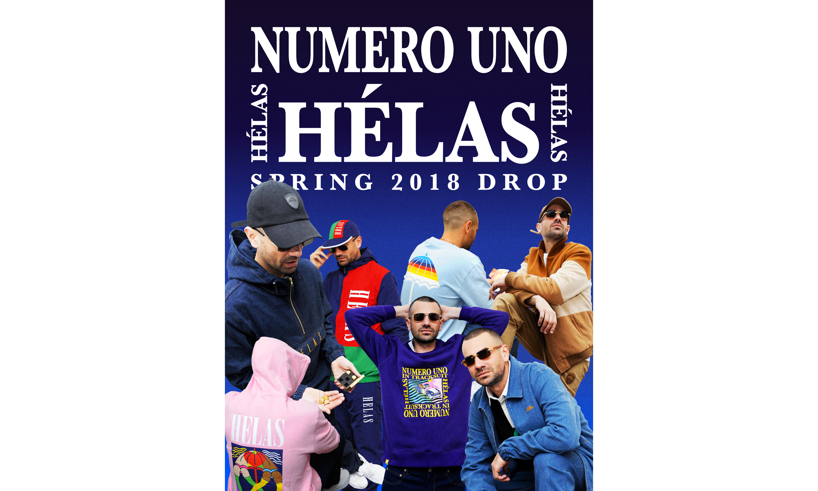 HELAS NUMERO UNO 2018 春季系列登场