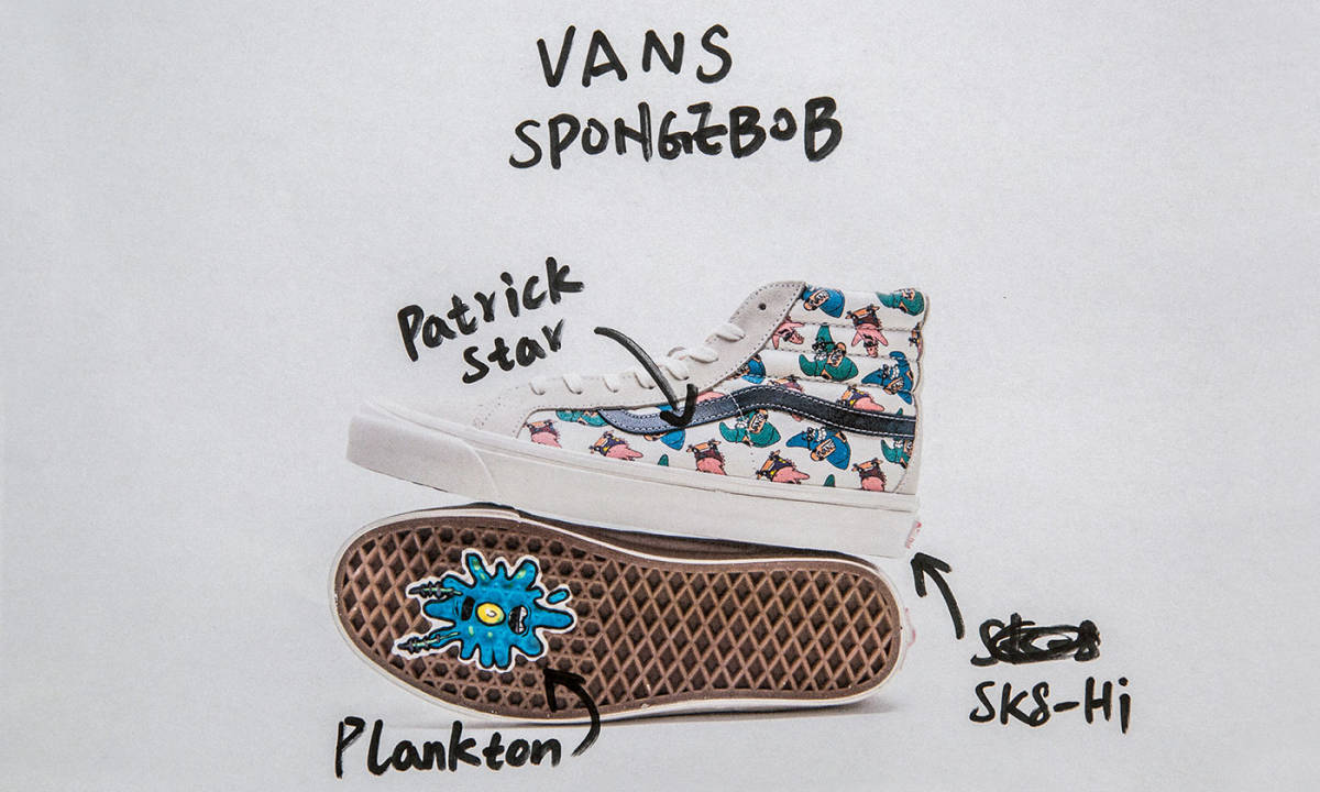 海底奇谈，《海绵宝宝》 x Vans 联名系列即将于 SOULGOODS 发售