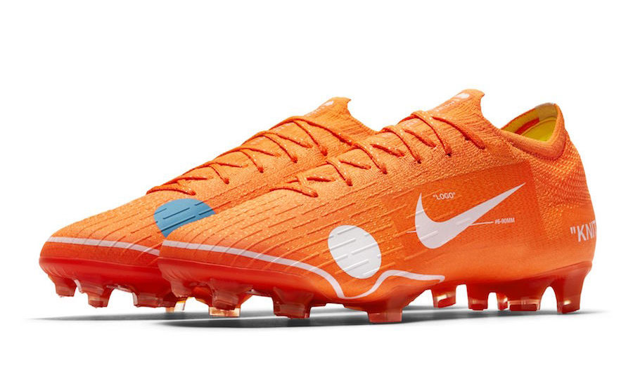 抢先预览 Off-White™ x Nike Mercurial Vapor 12 Elite 足球鞋