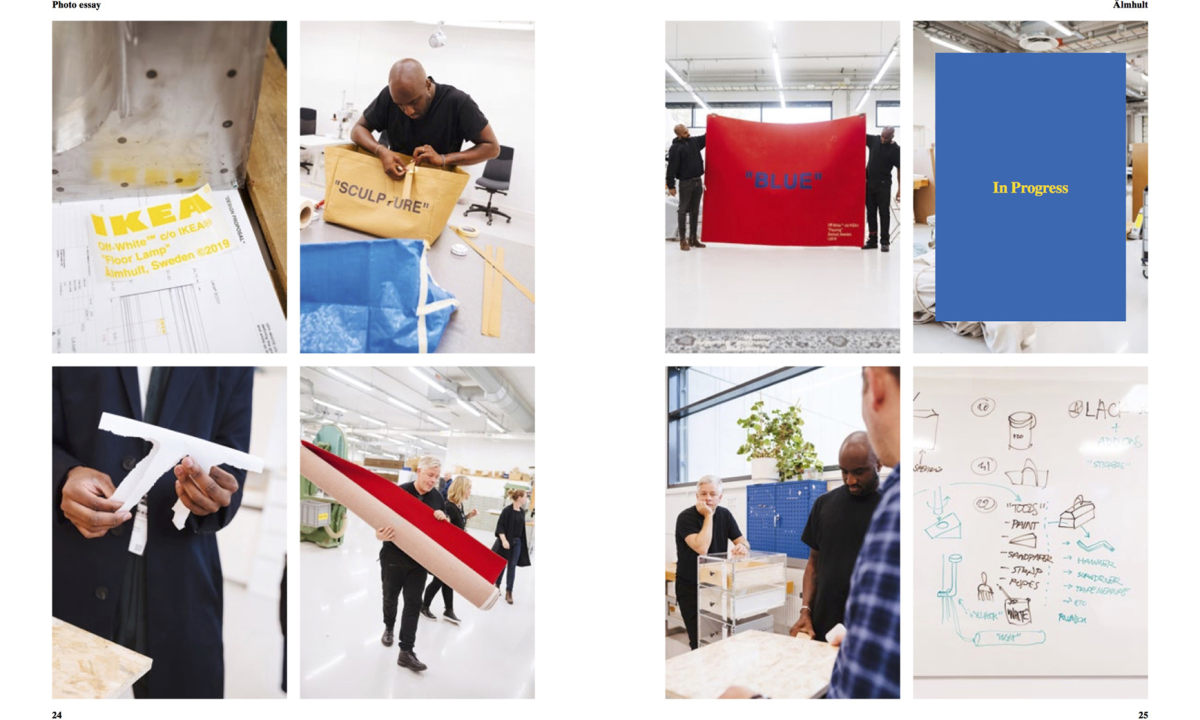 《System Magazine》曝光 Off-White™ x IKEA 更多联名单品