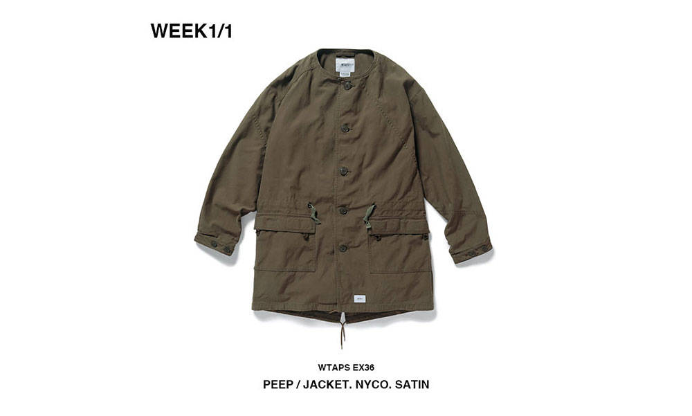 WTAPS 2018 春夏首周发售单品释出
