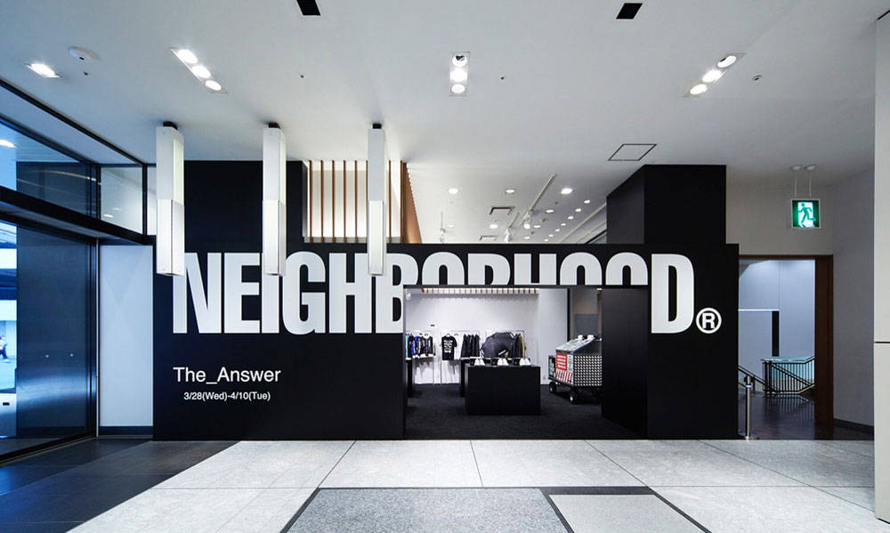 抢先一览 NEIGHBORHOOD 新宿伊势丹 “The_Answer” Pop Up 店铺