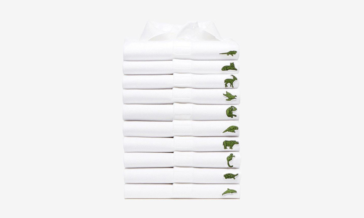 将鳄鱼 Logo 换成其他动物？Lacoste 推出 “Save Our Species” 慈善限量系列