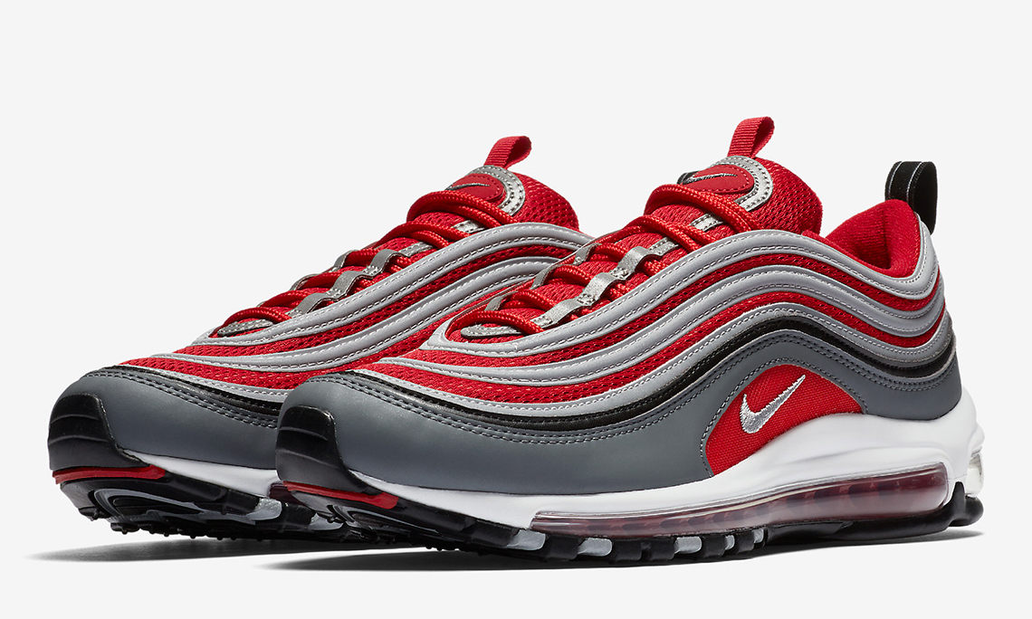 Nike Air Max 97 推出充满运动感的红灰配色