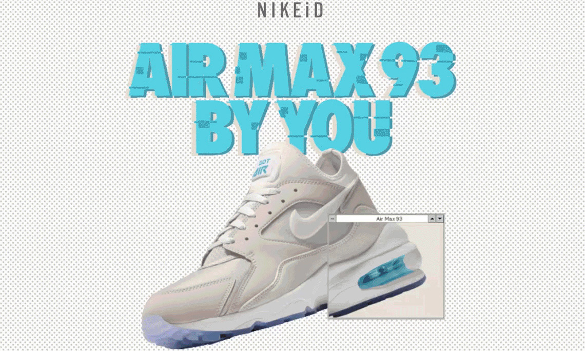 Nike Air Max 93 即将登陆日本 NIKEiD