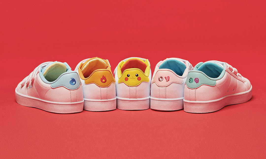 动作颇多的 FILA 这次找到《Pokémon》进行合作