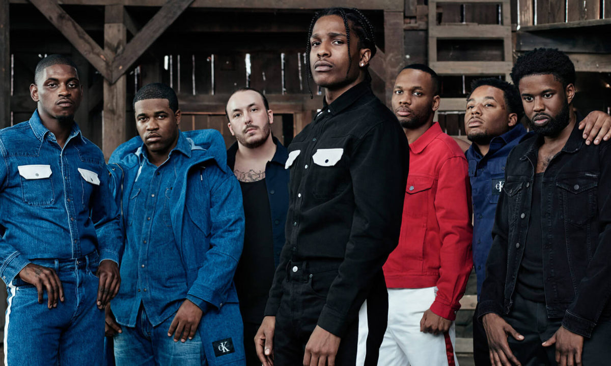 A$AP Mob 第二波 CALVIN KLEIN 广告亮相