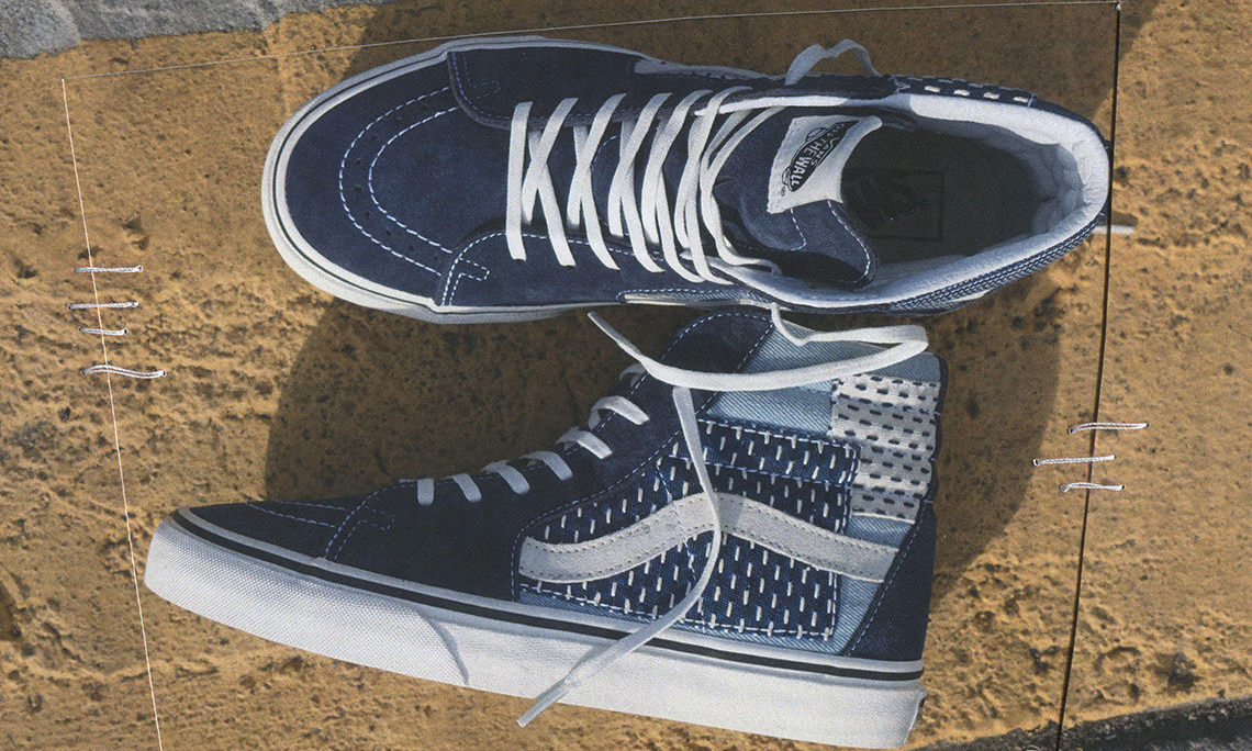 Vans 发布牛仔拼接系列