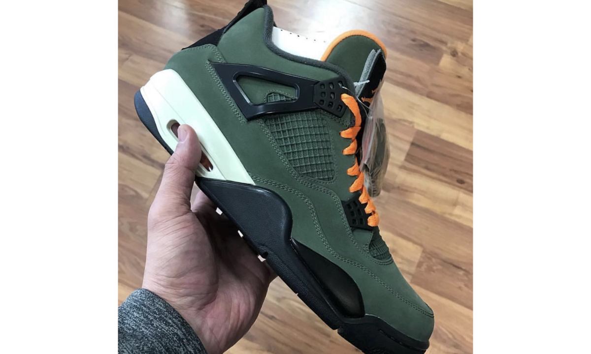 ‪将推出复刻版本？UNDEFEATED x Air Jordan IV 最新 Sample 曝光