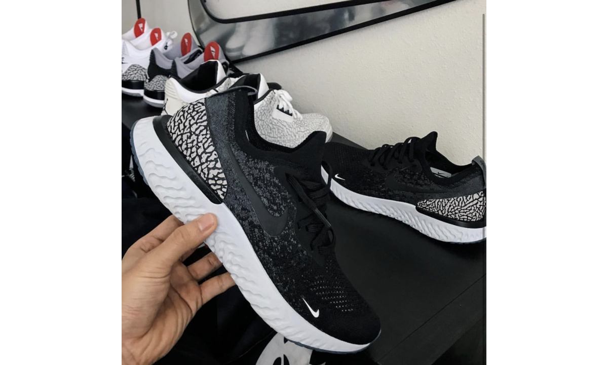 抢先预览“爆裂纹”版 Nike Epic React Flyknit