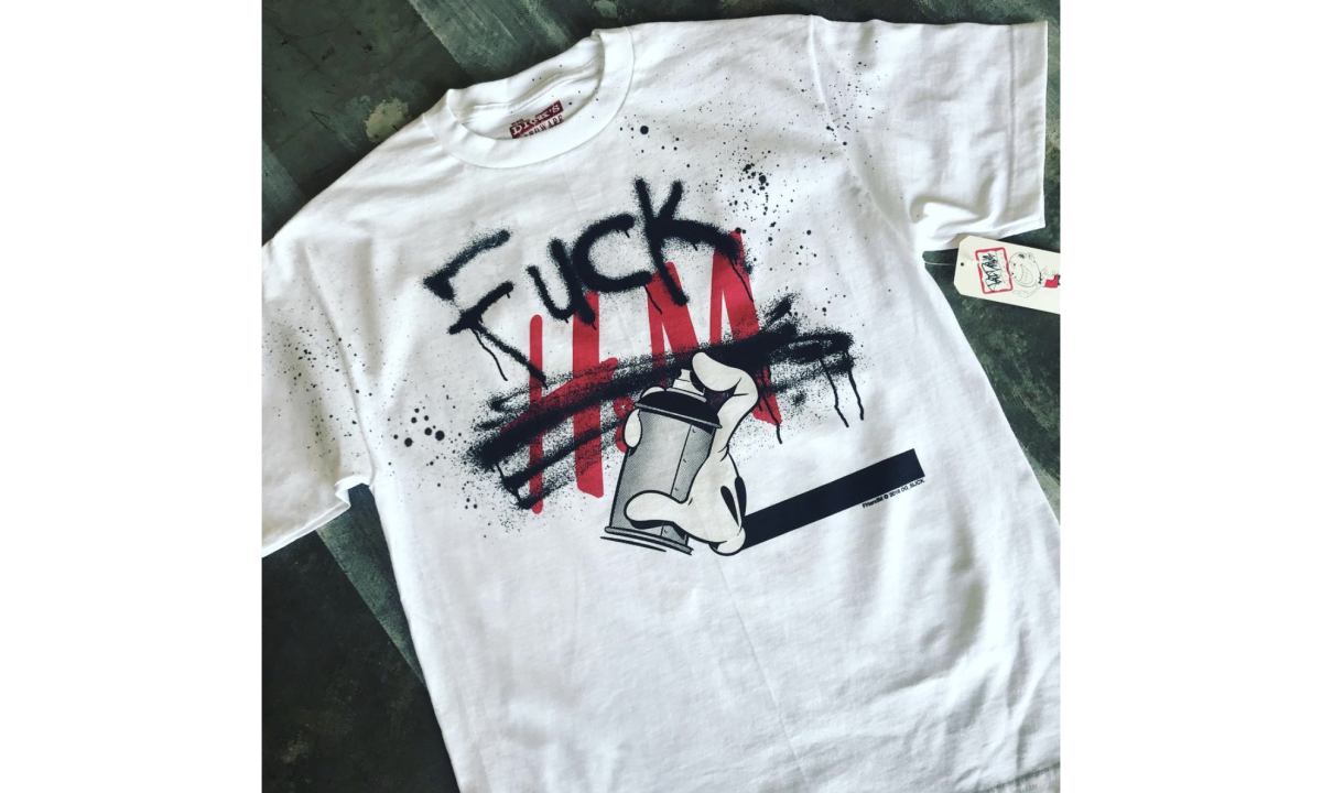 OG Slick 为涂鸦界发声，推出 “FxxK H&M” T-Shirt