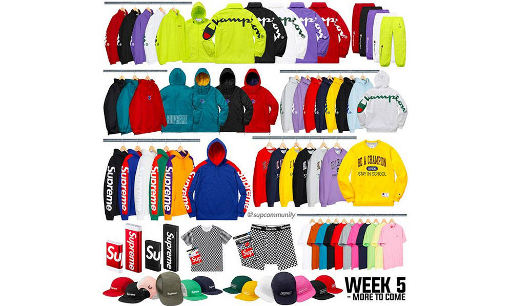 Supreme 本周发什么：18 春夏第 5 周