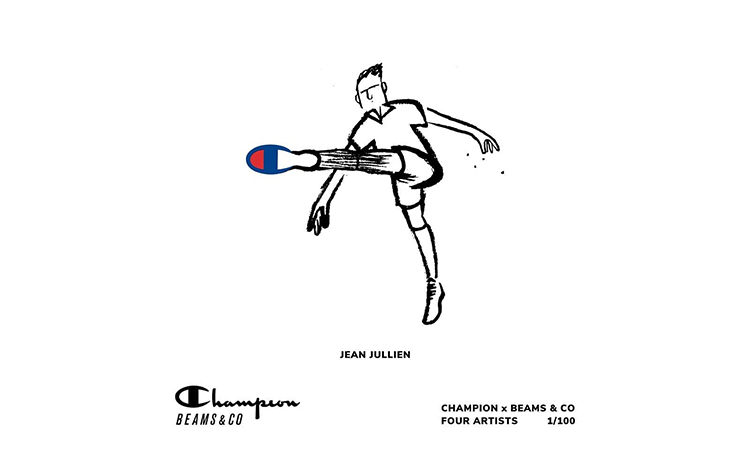 Beams 联手 Champion 推出艺术家限量系列
