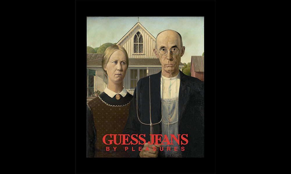 GUESS x PLEASURES 联乘系列即将开售
