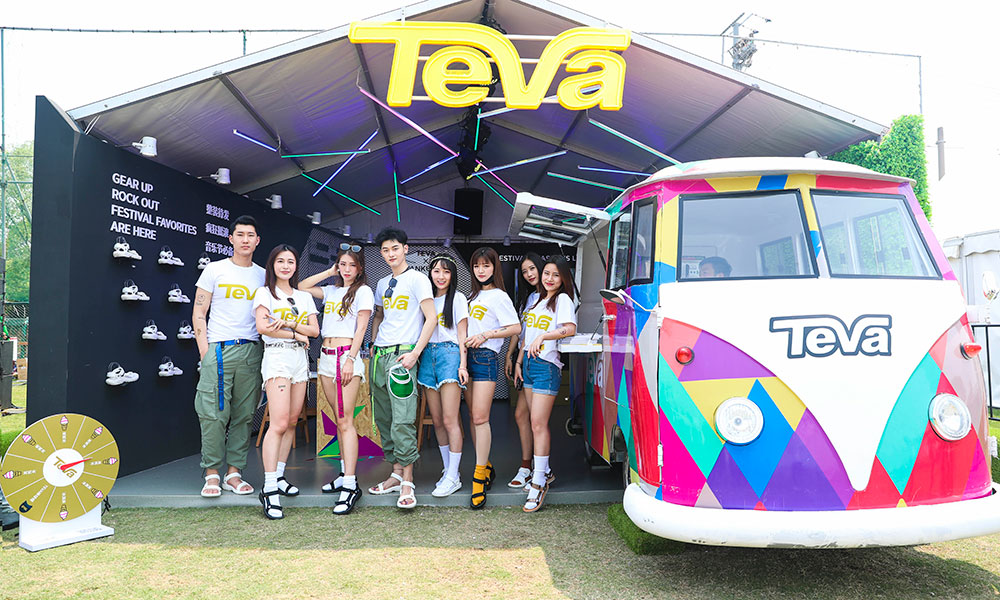 尽享 “摩登户外”，Teva® 登陆 2018 上海超级草莓音乐节