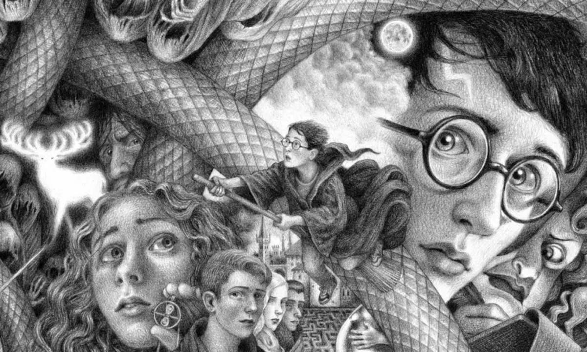 封面连接就是完整插画，《哈利·波特》20 周年纪念套装亮相