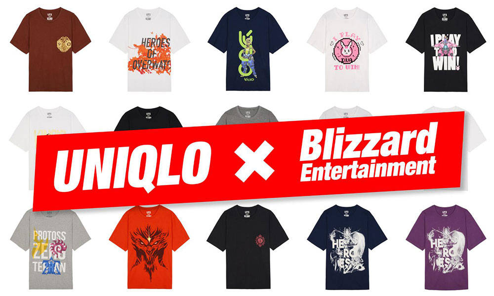 UNIQLO UT x 暴雪娱乐联名系列公开