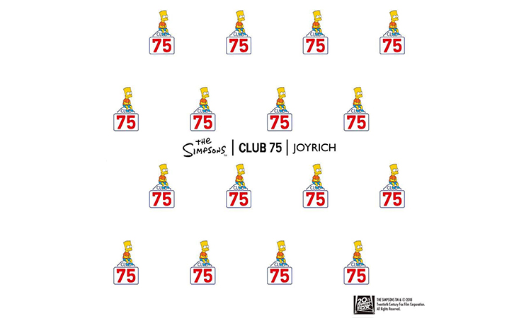 JOYRICH x CLUB 75 x The Simpsons 将再度打造联名系列