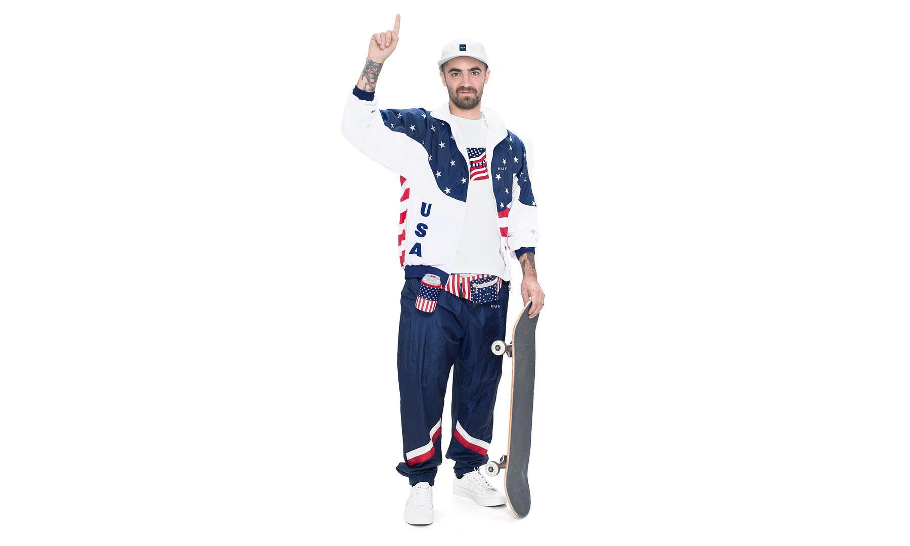 HUF 成为美国奥运滑板队官方服装赞助？