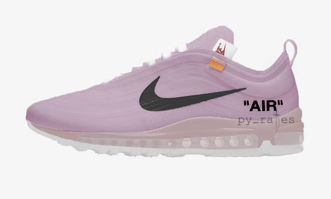 不敢猜了，Virgil Abloh x NikeLab Air Max 97 也有玫瑰粉配色