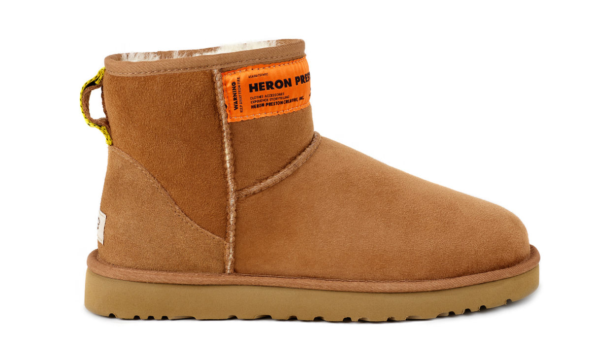 夏天 “蹭热点”，Heron Preston x UGG 联名雪地靴亮相
