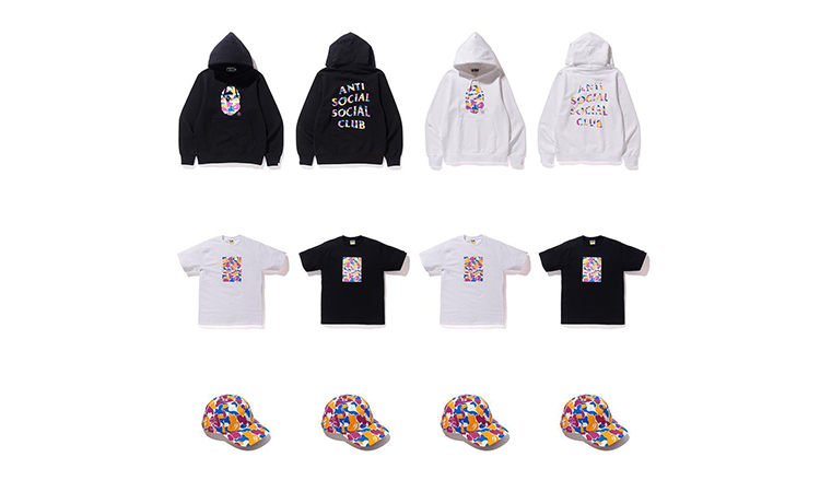 Anti Social Social Club x BAPE® 单品及发售规则一览