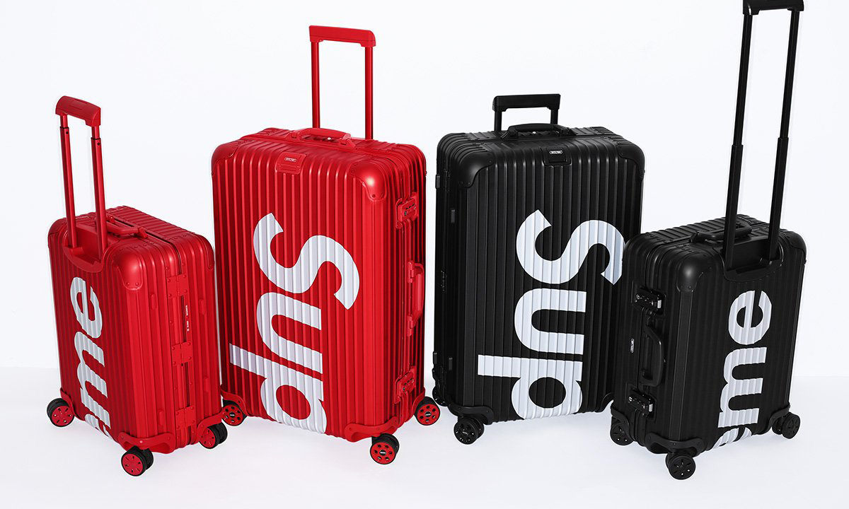 本季最强合作诞生！Supreme x RIMOWA 联名 Topas 旅行箱系列发布
