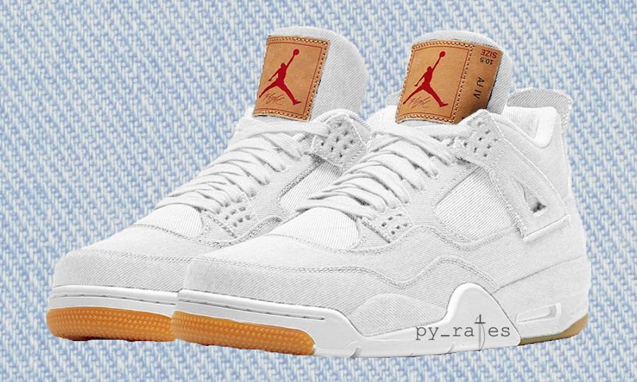 重磅消息！白色 Levi’s x Air Jordan IV 数量将会非常稀少