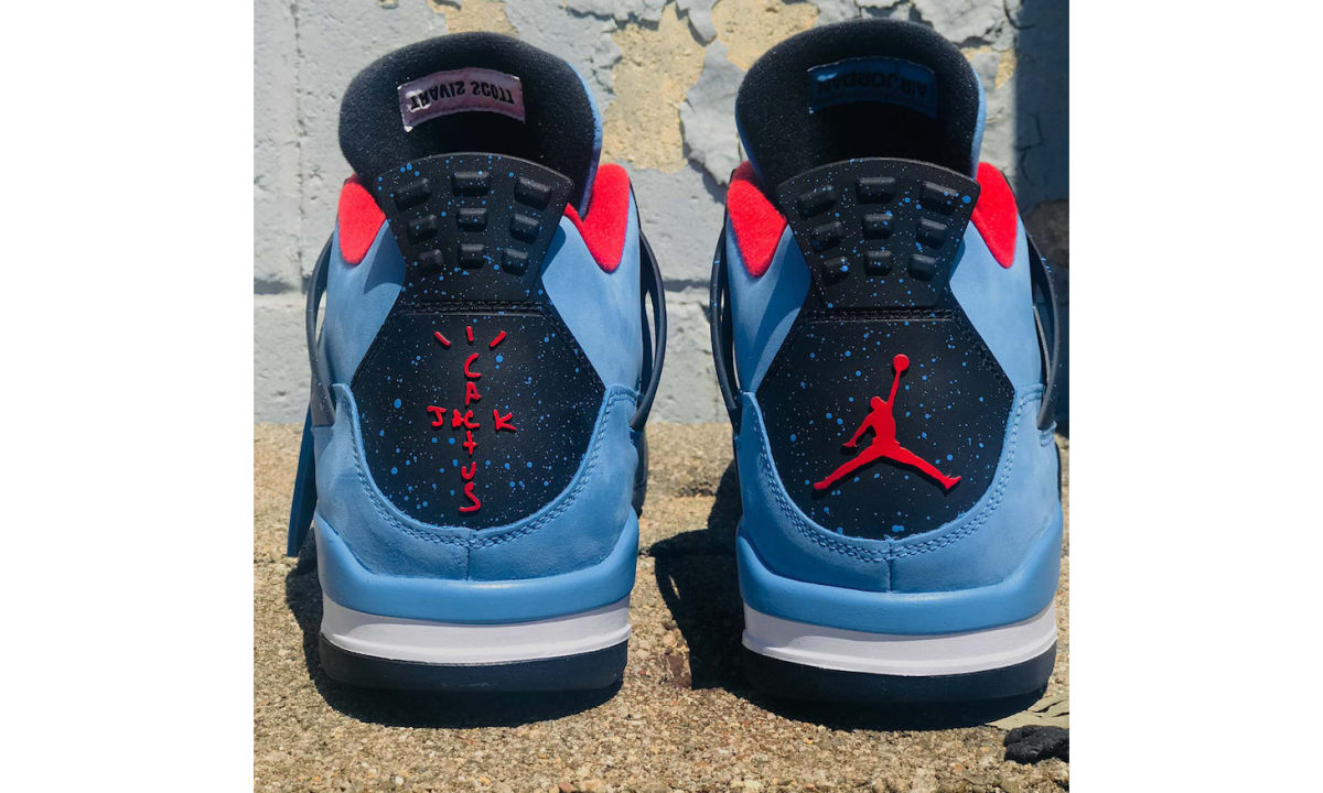 Travis Scott x Air Jordan IV 将使用不对称后跟 Logo