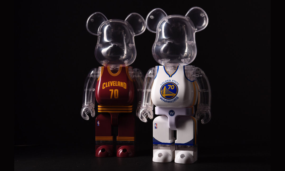 MILKCARGO x NBA x MEDICOM TOY 上海潮玩展限定 400% BE@RBRICK
