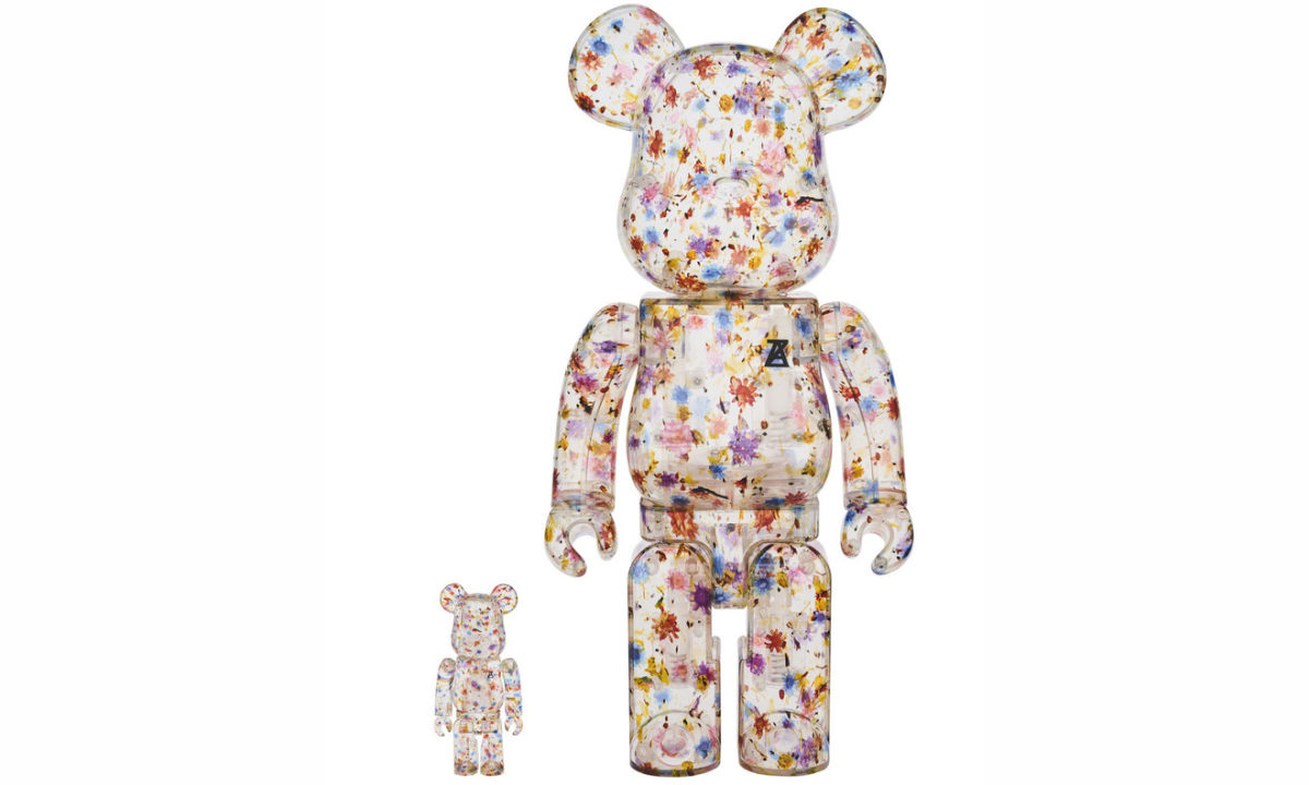 ANREALAGE 携手 MEDICOM TOY 打造花纹树脂 BE＠RBRICK